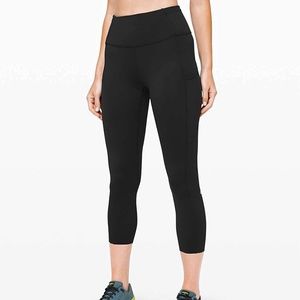 Lululemon Fast and Free High-Rise Crop 23"